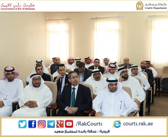 Album Name: رئيس دائرة المحاكم يلقي بمحاضرة بعنوان قيم التسامح في تشريعات دولة الامارات